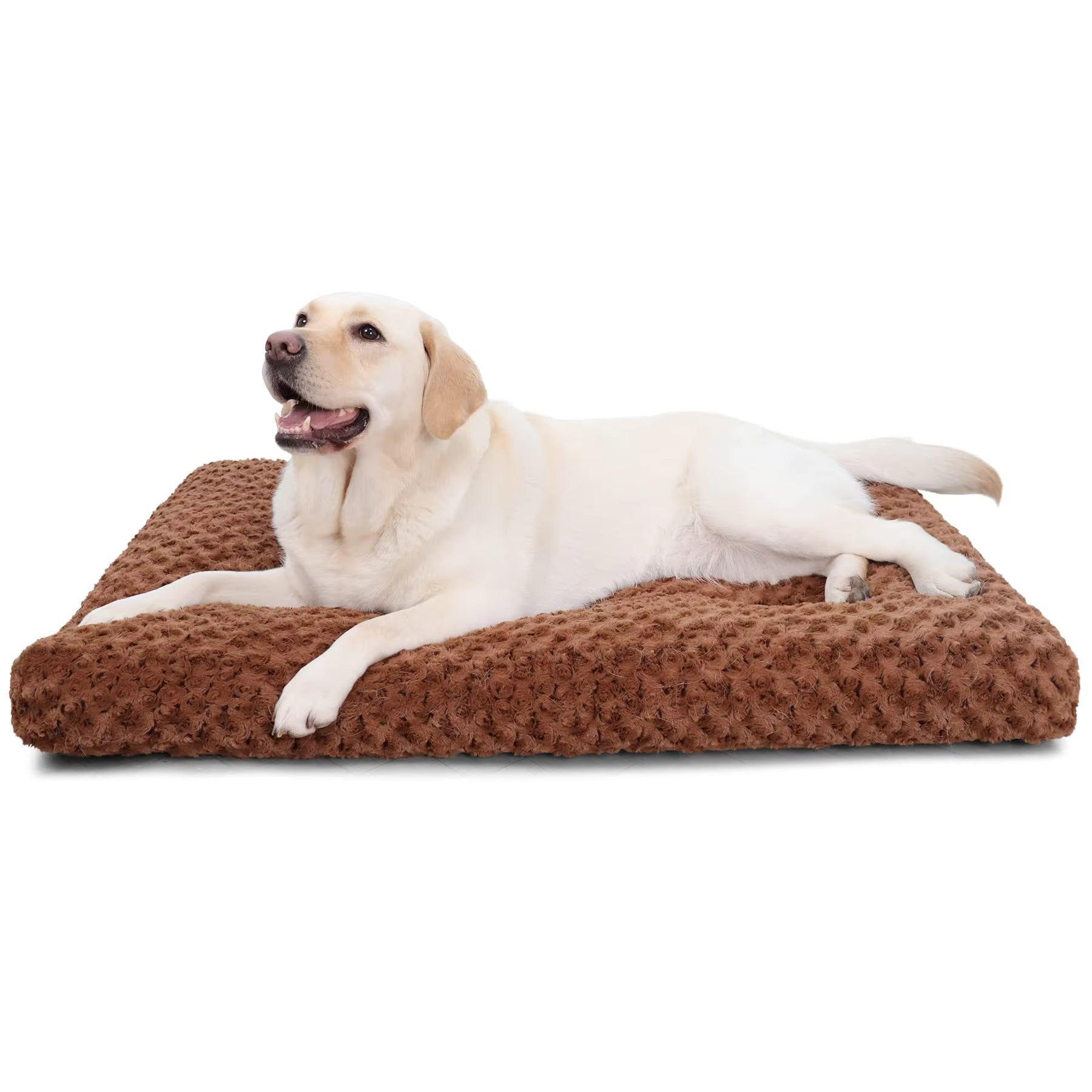 Soft Pet Cushion Bed – Bite-Resistant Winter Dog & Cat Bed with Non-Slip Bottom
