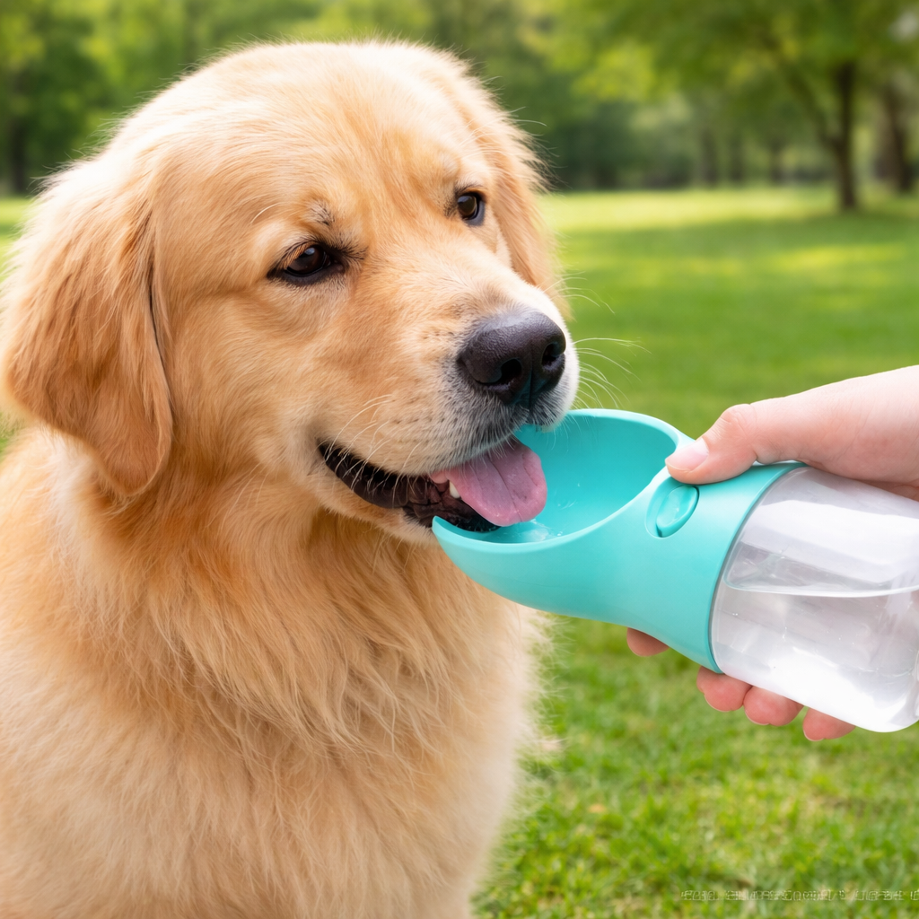 Pet Dog Water Bottle for Easy Hydration on Walks and Travel