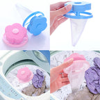 Pet hair catcher for washing machine