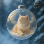 Cat Christmas ball ornament – photo 5