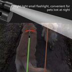 Dual Retractable Dog Leash with LED Light & Bag Holder – 10 ft