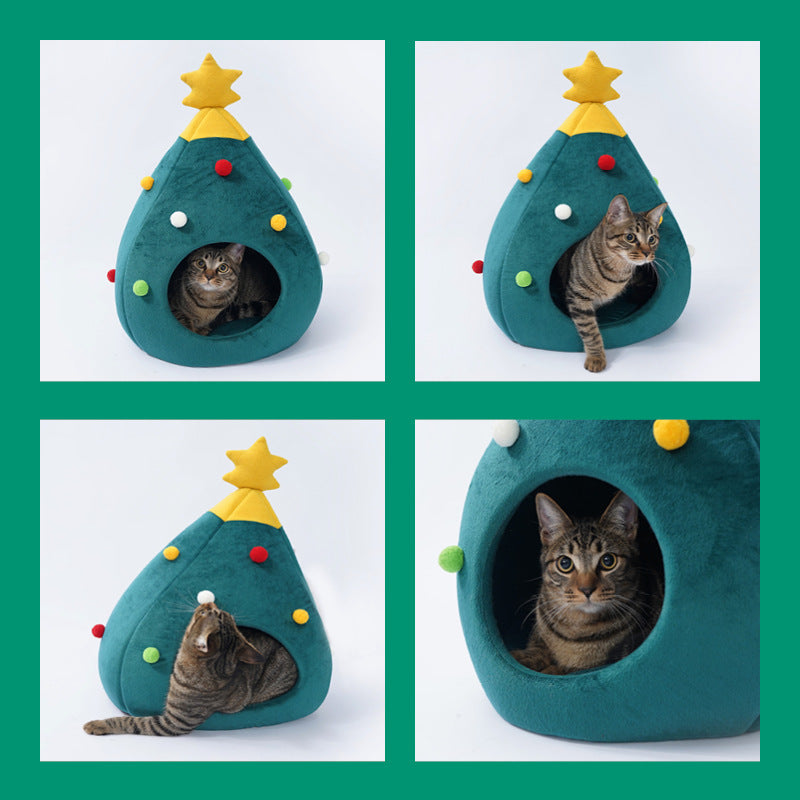 Christmas tree pet bed – photo 3