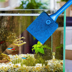 Aquarium Cleaning Brush – Double-Sided Sponge with Long Handle