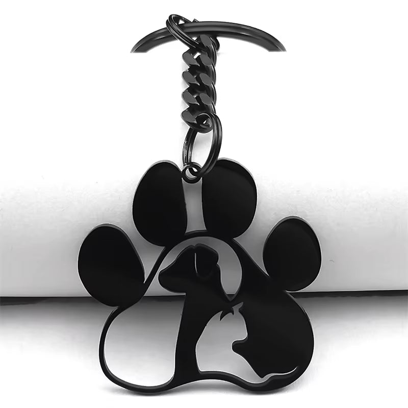 Paw print keychain – photo 2
