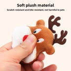 Christmas plush cat toys with catnip – photo 3
