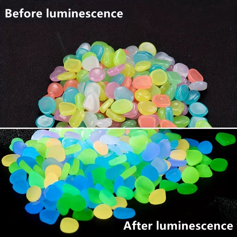 Glow-in-the-dark aquarium pebbles – photo 5
