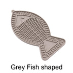 Dog Lick Mat Non-Slip Dog Slow Feeding Mat Dog Bathing Distraction Silicone Dog Sucker Food Training Dog Feeder Supplies