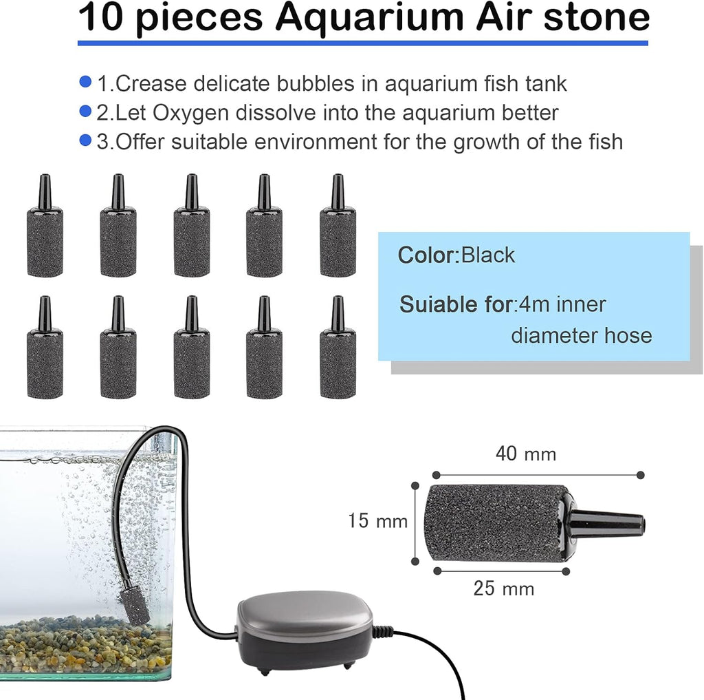 Aquarium Airline Tubing & Air Stone Kit – 32.8 ft