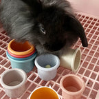 Rabbit stacking cups toy – photo 4
