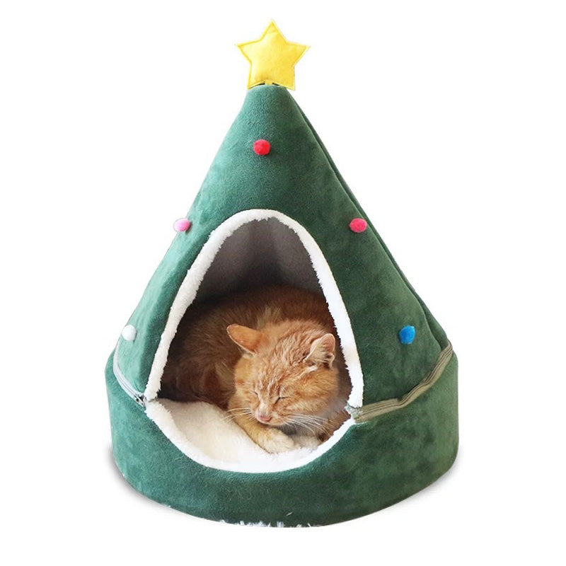 Christmas tree pet bed – photo 10