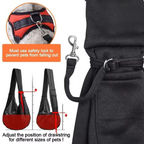 Pet Sling Carrier for Small Dogs and Cats – Hands-Free Travel Shoulder Bag with Safety Belt