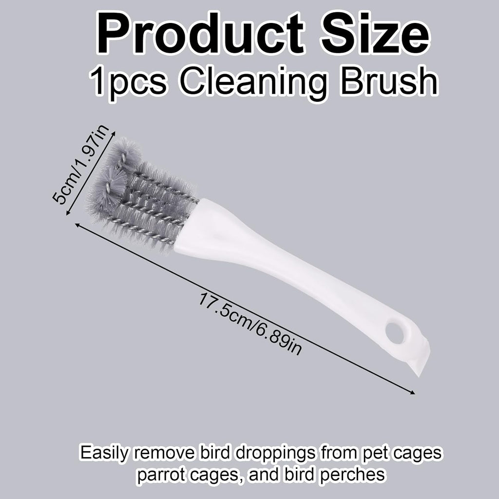 Bird Cage Cleaning Brush – 17.5 cm