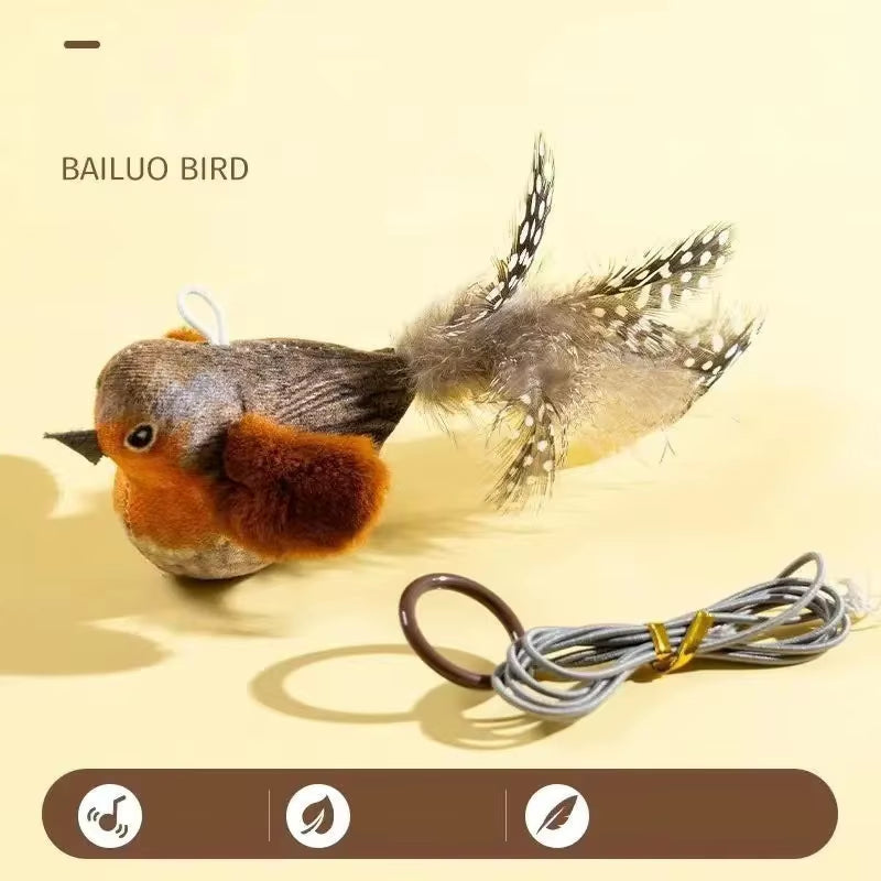 Chirping bird cat toy – photo 8