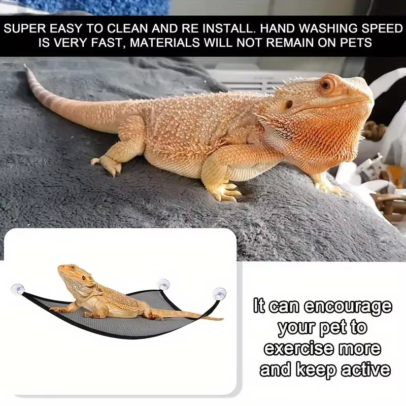 Reptile Hammock Terrarium Decoration for Lizard Birds Reptile Mats Pets Supplies