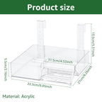Adjustable Turtle Basking Platform Acrylic Clear Turtle Dock Climbing Habitat Float Island for Fish Tank Aquarium Accessories
