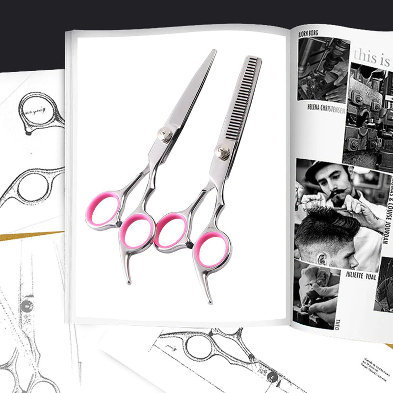 Stainless Steel Pet Grooming Scissors Set