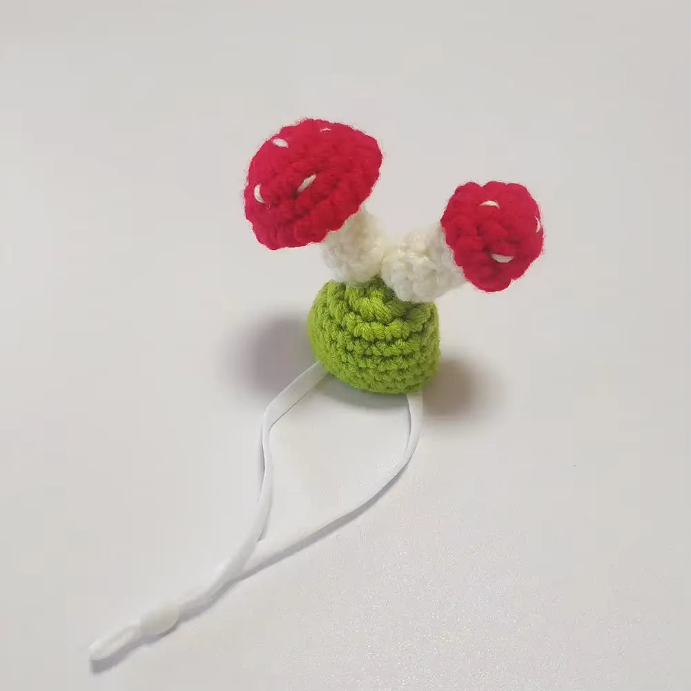 Mini knitted pet hat – photo 12