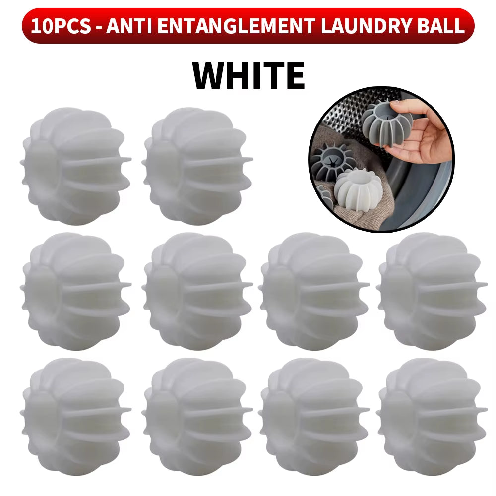 Laundry Ball Reusable Silicone Clothes Hair Cleaning Tools Pet Hair Remover Washing Machine Cat Hair Catcher Laundry Ball