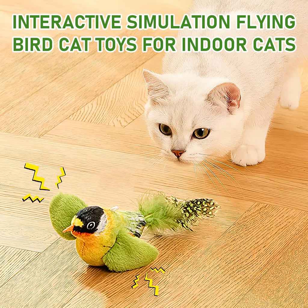 Chirping bird cat toy – photo 3
