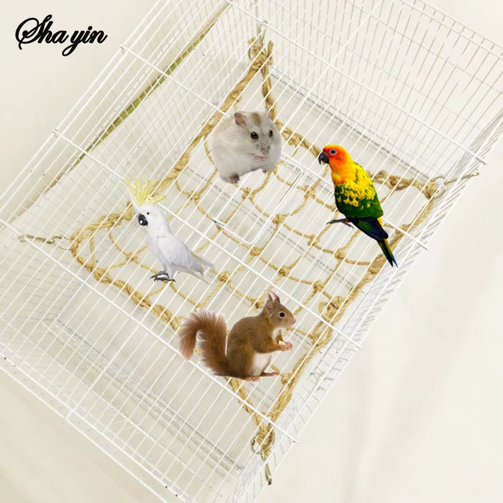 Parrot rope climbing net – photo 4