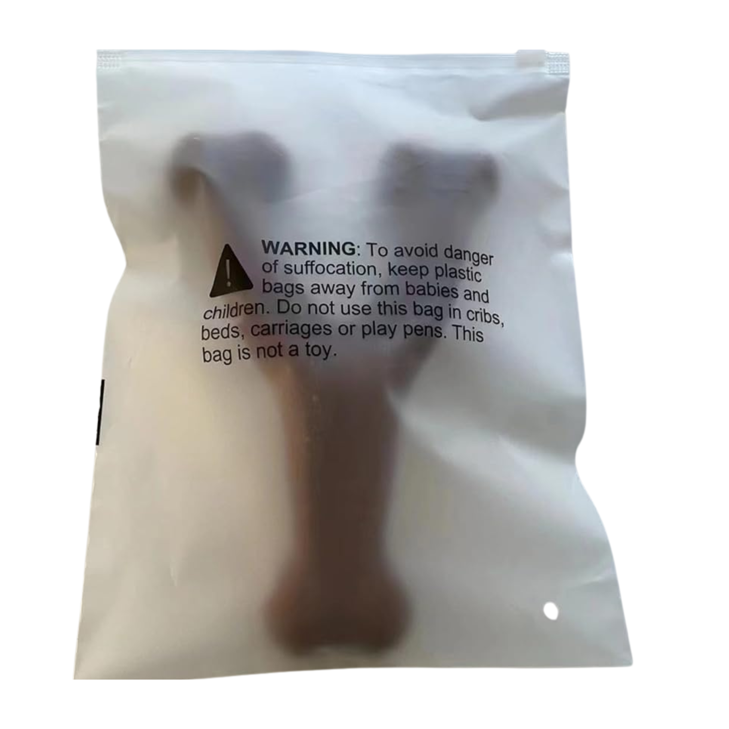 Durable Dog Chew Toy – Wishbone Shape with Real Bacon Flavor