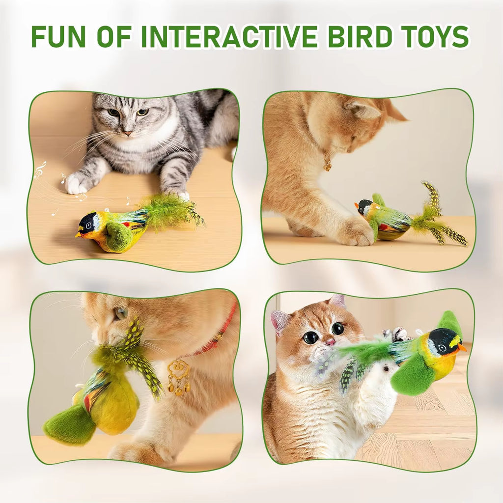Chirping bird cat toy – photo 7