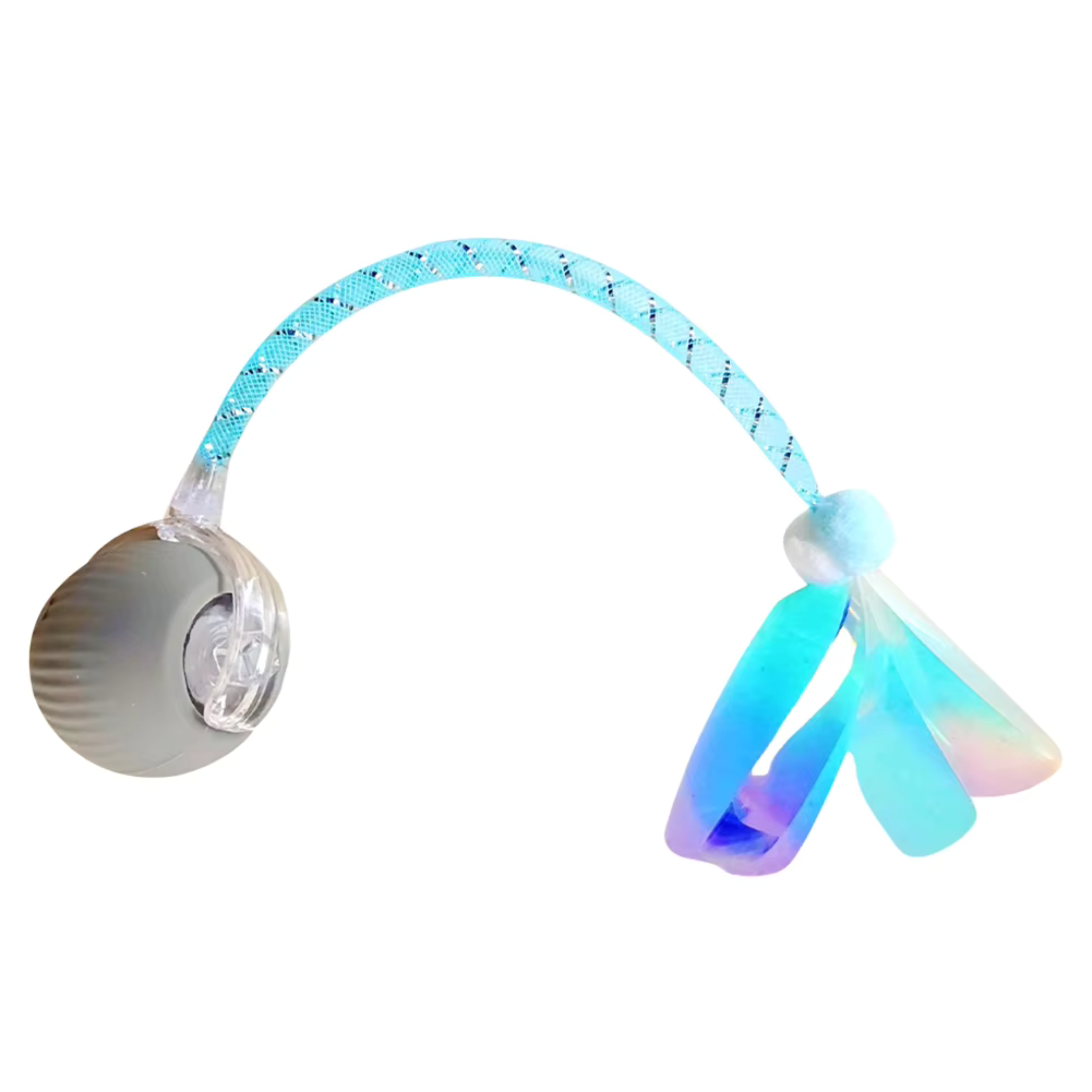 Motion-Activated Electric Cat Toy Ball – Rechargeable Interactive Pet Exercise Toy with Tail