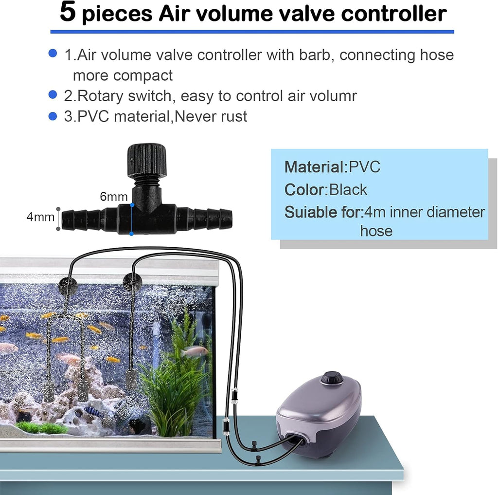 Aquarium Airline Tubing & Air Stone Kit – 32.8 ft