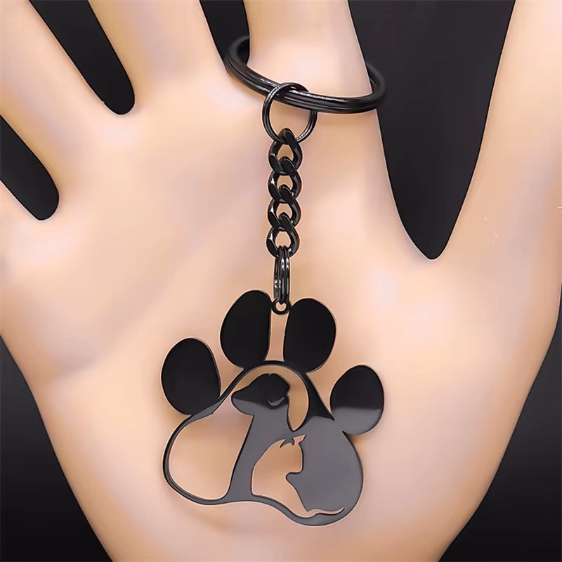 Paw print keychain – photo 5