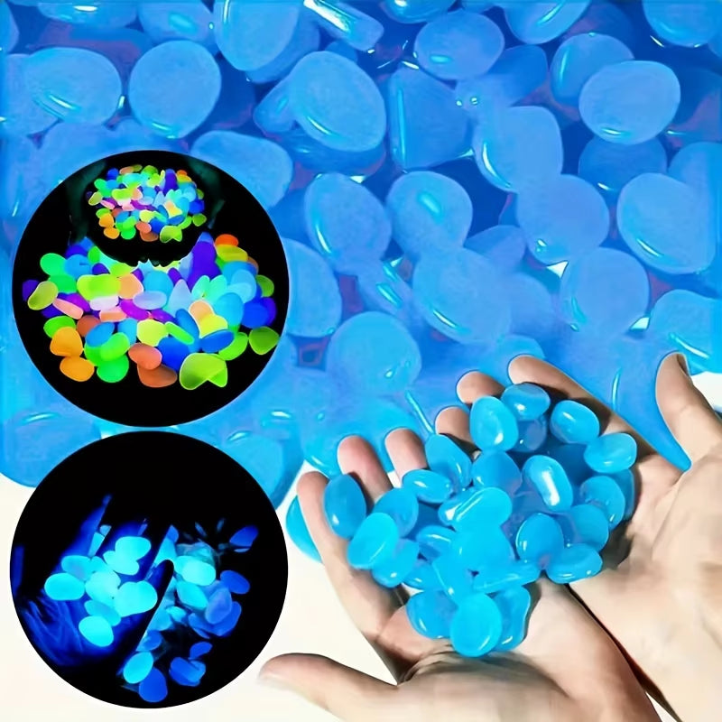 Glow-in-the-dark aquarium pebbles – photo 2