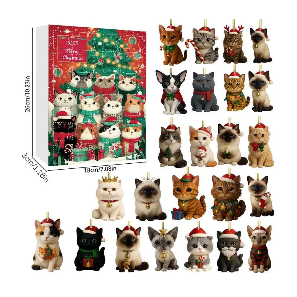 Cat advent calendar ornament – photo 8
