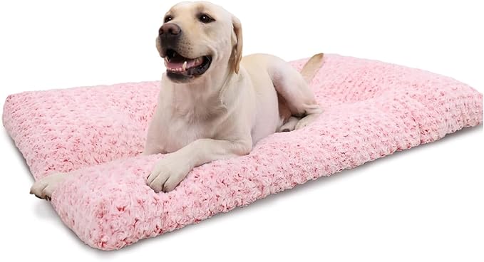 Soft Pet Cushion Bed – Bite-Resistant Winter Dog & Cat Bed with Non-Slip Bottom