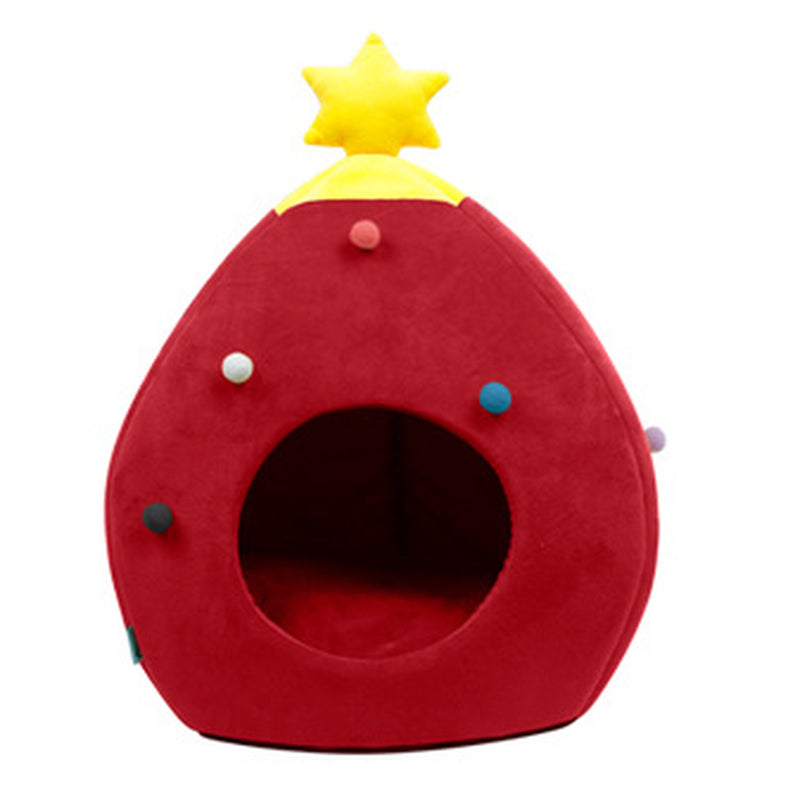 Christmas tree pet bed – photo 8