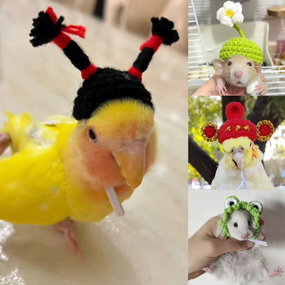 Mini knitted pet hat – photo 2