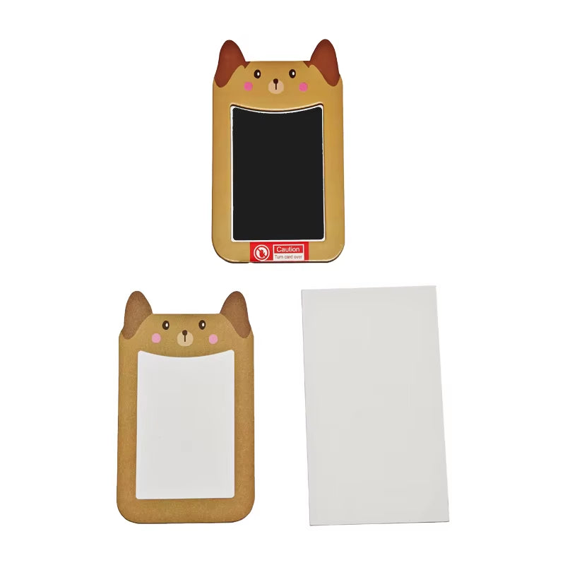 Inkless paw print kit