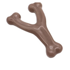 Durable Dog Chew Toy – Wishbone Shape with Real Bacon Flavor