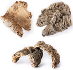 Natural Cork Bark Reptile Habitat Flat – 6–9 in