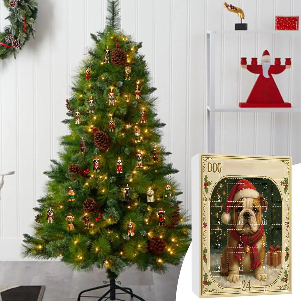 Dog advent calendar ornament – photo 3
