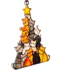 Cat Christmas tree suncatcher ornament – photo 3