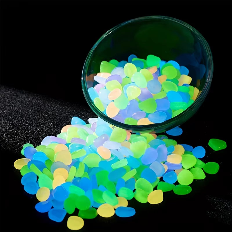 Glow-in-the-dark aquarium pebbles – photo 6