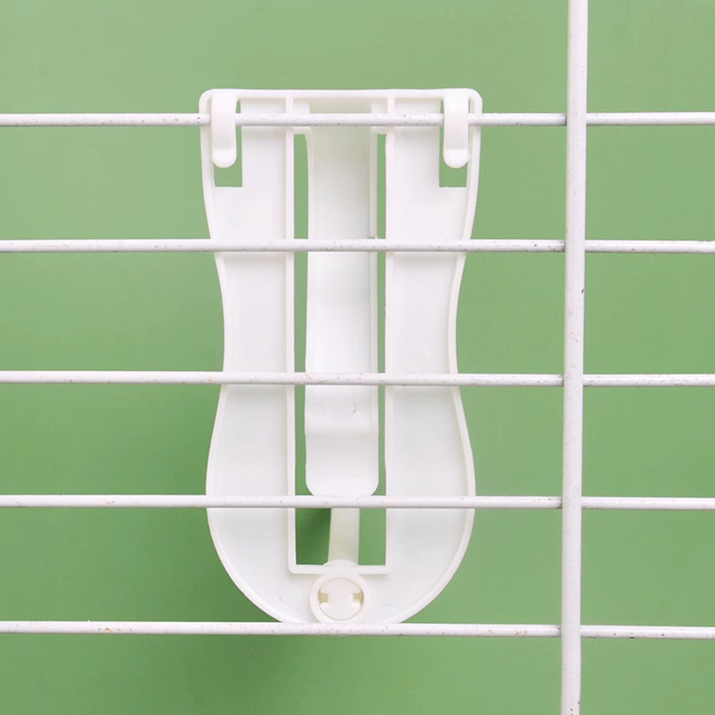 Bird Cage Veggie Clip & Perch – 6 × 12 cm