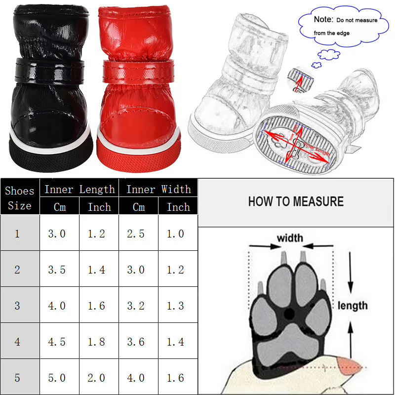 Dog snow boots – photo 7