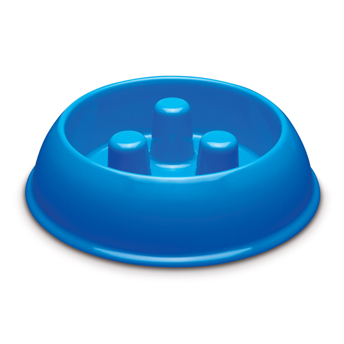 ProSelect Slow Feeder Dog Bowl – Blue, 40 oz