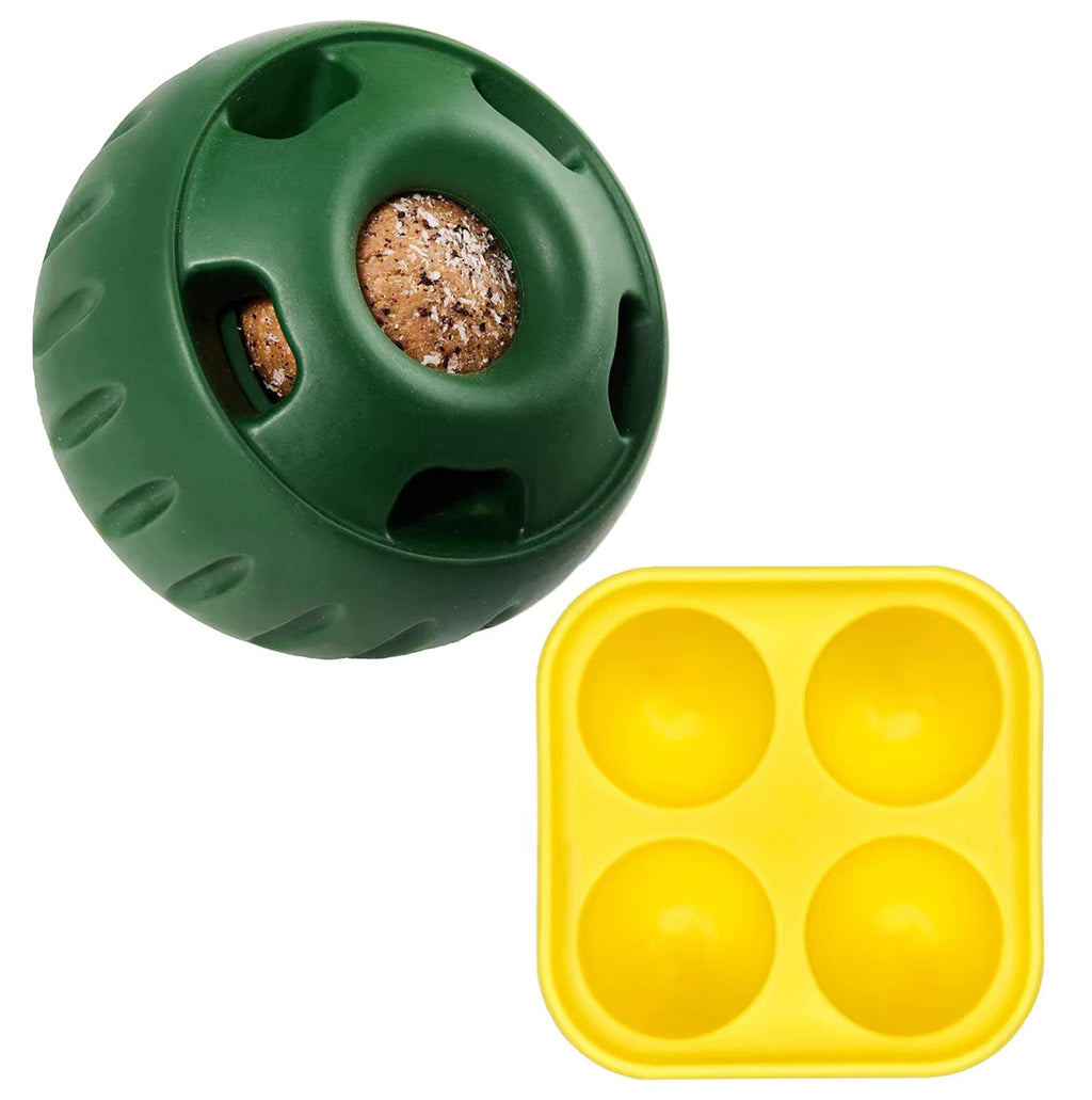 Silicone Interactive Dog Chew Toy – Treat Dispensing Toy for Boredom and Training