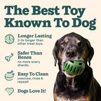 Silicone Interactive Dog Chew Toy – Treat Dispensing Toy for Boredom and Training