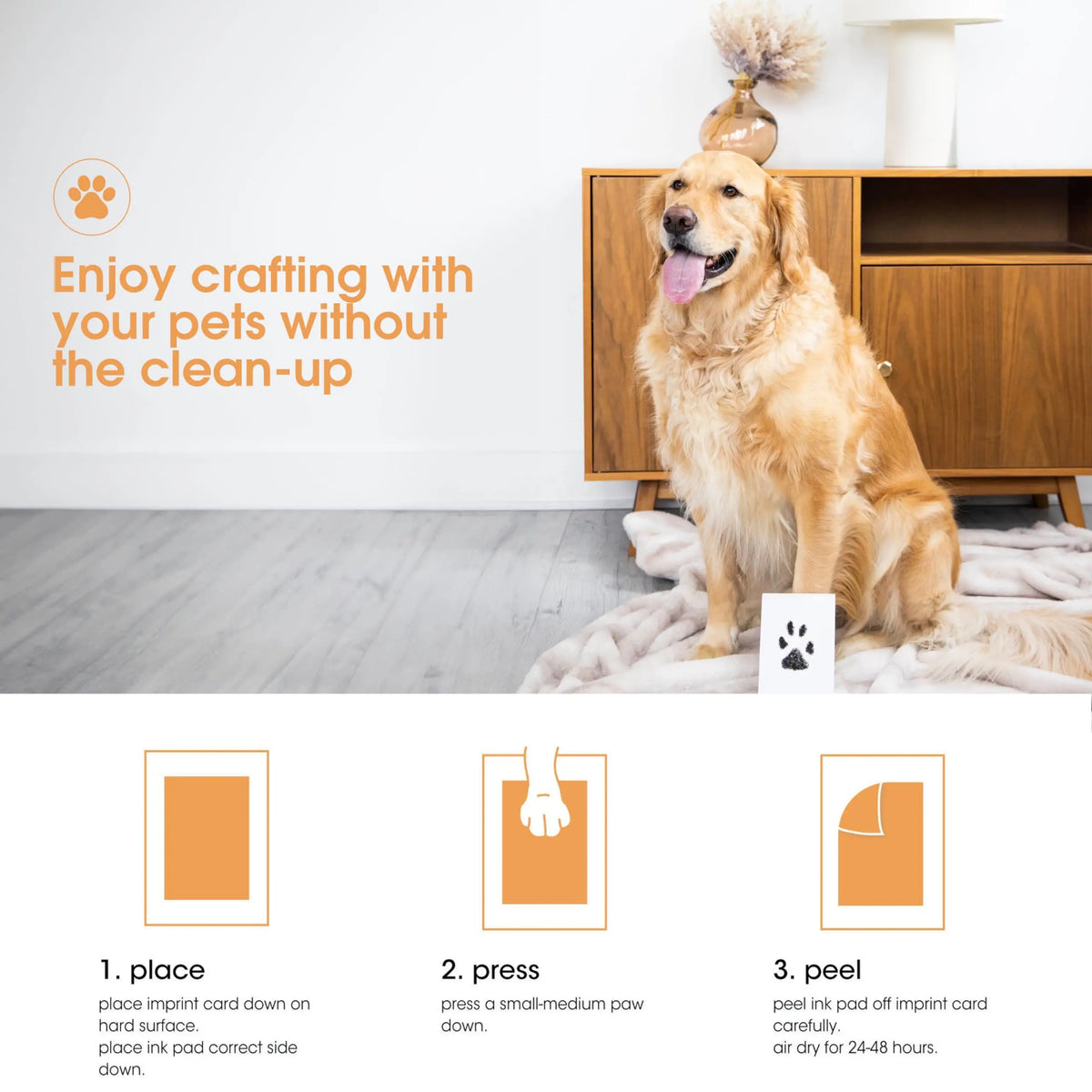 Inkless paw print kit – photo 5
