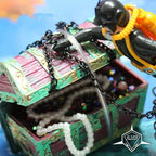 Treasure chest diver aquarium decoration – photo 4