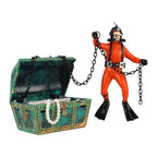 Treasure chest diver aquarium decoration – photo 2