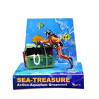 Treasure chest diver aquarium decoration – photo 5