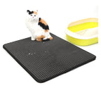 Pet Cat Litter Mat Pet Supplies EVA Double Cat Litter Mat